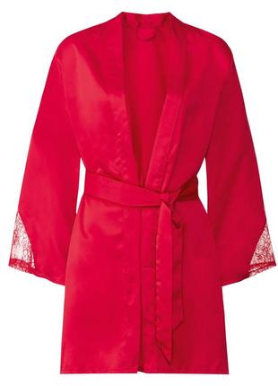 Жіночий червоний халат esmara1 фото