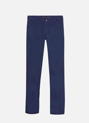 Штаны брюки темно-синие под джинсы р 301 фото