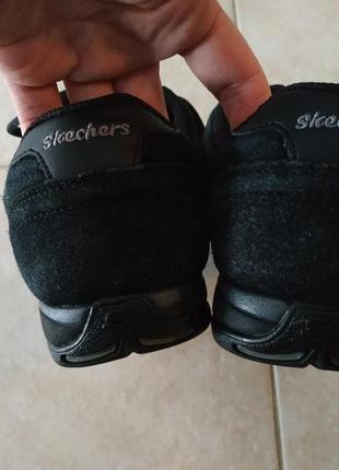 Кроссовки skechers 36р. нат.замш3 фото