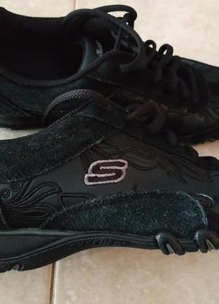 Кроссовки skechers 36р. нат.замш