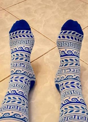 Стильні шкарпетки з цікавим принтом happy socks3 фото