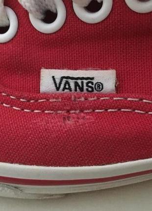 Кеды vans размер 38/25 см8 фото