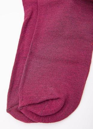 Женские носки средней длины, бордового цвета, 167r7772 фото