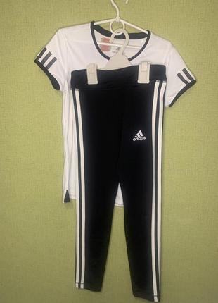 Костюм adidas девочка 9-10р