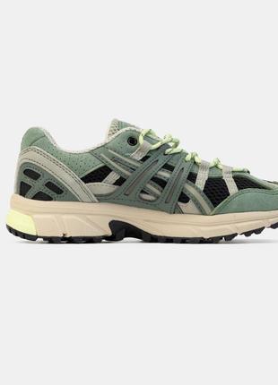 Кроссовки asics gel-sonoma green зеленые женские / мужские5 фото