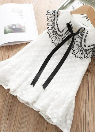 Шифоновое платье на девочку