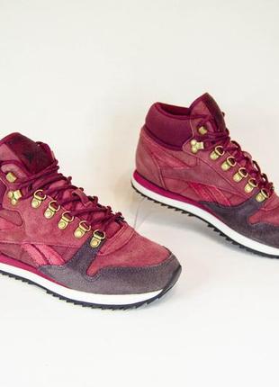 Reebok classic кожаные кроссовки на thinsulate оригинал! р. 37 23,5 см