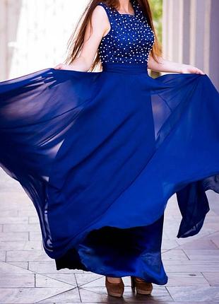 Шикарное вечернее длинное платье enigma💙