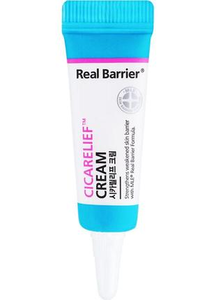 Восстанавливающий крем 5 мл real barrier cicarelief cream