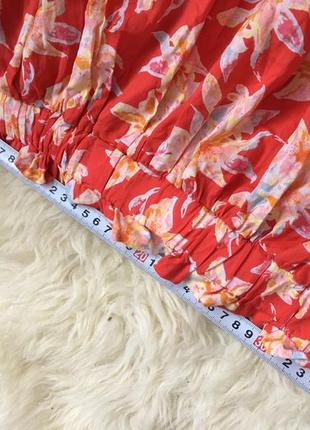 F&f-классная летняя юбка 🥰☀️юбка с массивными цветочками4 фото