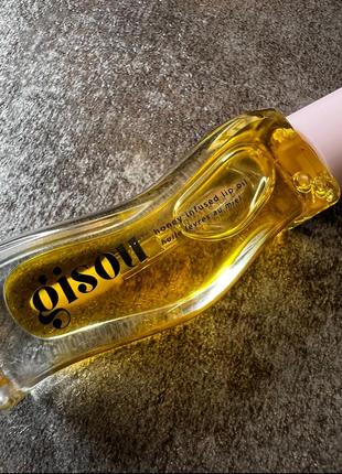 Олія для губ gisou honey infused lip oil, 8 мл2 фото