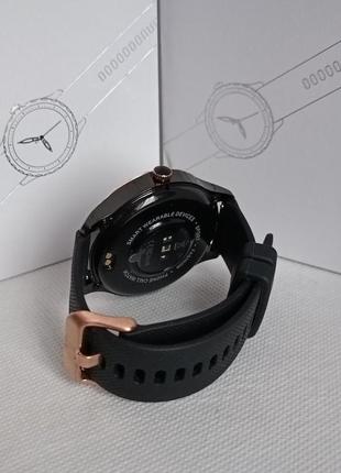 Умные смарт часы watch gt 3 pro black с керамическим ремешком + силиконовый ремешок в подарок10 фото