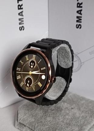 Розумний смарт-годинник watch gt 3 pro black з керамічним ремінцем