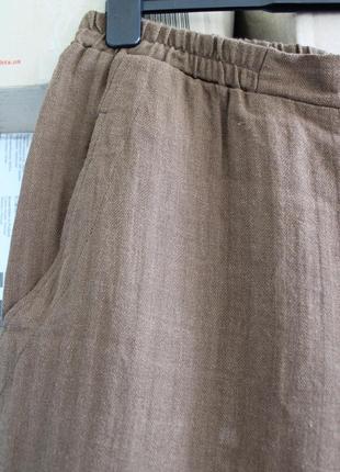 Классные льняные брюки-бойфренды от украинского бренда zosya yanishevska 1399 грн6 фото
