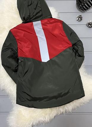 Куртка джордан червона4 фото