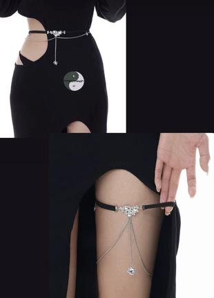 Прикраса на талію або на ніжку в стилі y2k