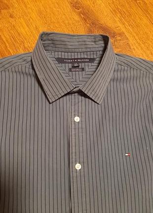 Сорочка в смужку hilfiger