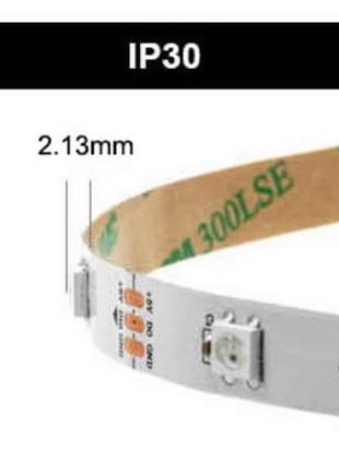 Ws2812 rgb led strip ip30