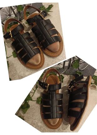 Босоножки сандалии натуральная кожа asra1 фото