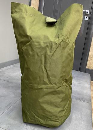 Баул армейский 110 л, оксфорд 600d, с плечевым шлейфом, цвет олива, yakeda tl-959, армейский вещмешок5 фото