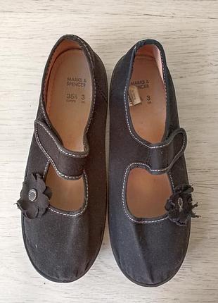 Тканинні туфельки,тапочки m&s.
