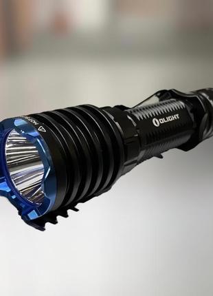 Фонарь тактический olight warrior x pro черный, питание - аккумулятор, мощный карманный фонарик для военных