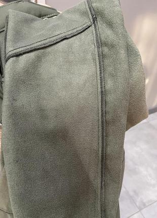 Тактична куртка, softshell, колір олива, розмір m, демісезонна флісова куртка для військових софтшелл10 фото