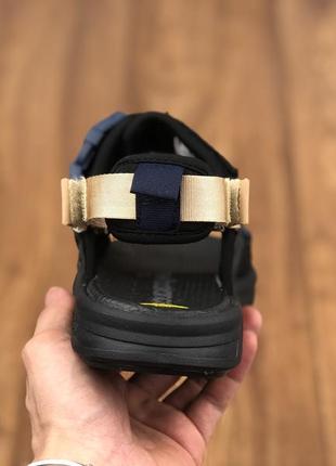 Сандали мужские new balance, черные (нью баланс, беланс, босоножки, сандалі, летняя обувь)6 фото