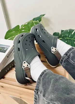 Женские crocs hiker xscape clog, 100% оригинал8 фото