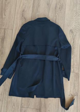 Женский укороченный тренч/ плащ/ куртка, 44-46 размер8 фото