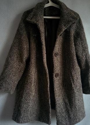 Пальто букле