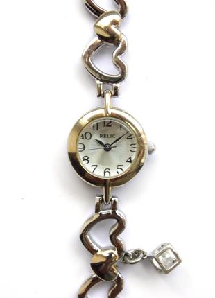 Relic by fossil реставрированные часы из сша механизм japan tmi