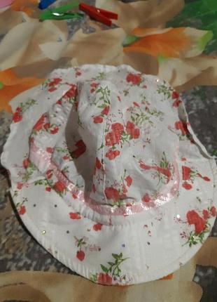 Панамочка на девочку 1-2года!