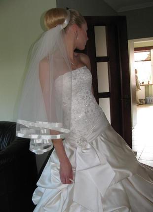 Весільне плаття сукня шампань3 фото