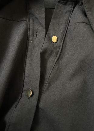 Рубашка черного цвета,размер м5 фото