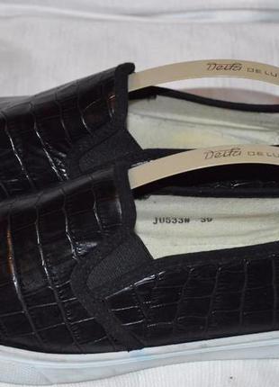 Cліпони кеди мокасіни sergio todzi розмір 38 39, мокасини размер 38 39