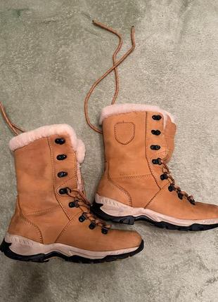 Зимові чоботи з утепленням на хутрі1 фото