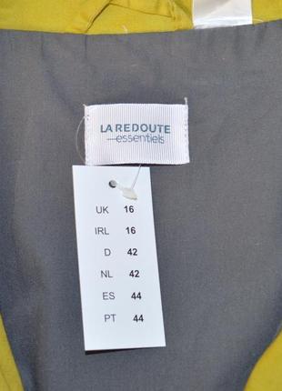 Брендовый плащ тренч с карманами la redoute designed in france коттон этикетка3 фото