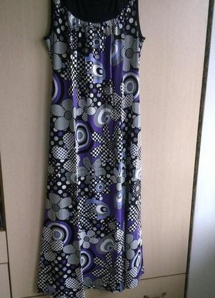 Трикотажний сарафан з віскози, 48-50 розмір
