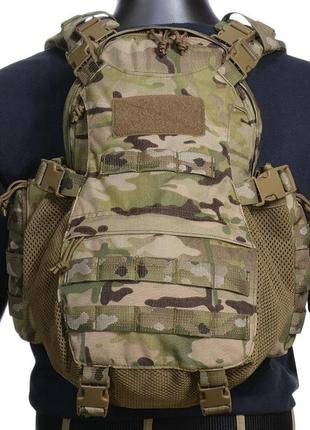 Штурмовой рюкзак c отделением для шлема warrior assault systems elite ops helmet cargo pack multicam10 фото