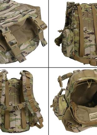 Штурмовой рюкзак c отделением для шлема warrior assault systems elite ops helmet cargo pack multicam7 фото