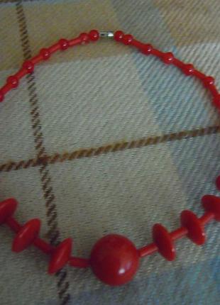 Этно бусы, ручная работа