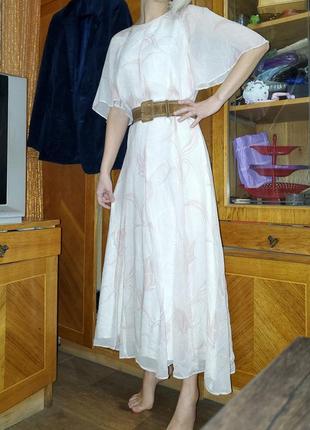 Винтажное шёлковое брендовое платье миди шёлк l. k. bennett винтаж ретро2 фото