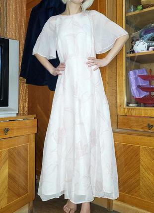 Винтажное шёлковое брендовое платье миди шёлк l. k. bennett винтаж ретро3 фото