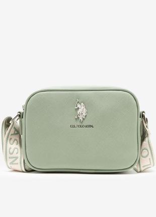 Сумка-кросбоди u.s.polo assn. moss green оливковая