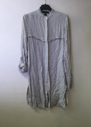 Платье-рубашка с вискозы (натуральная ткань)2 фото