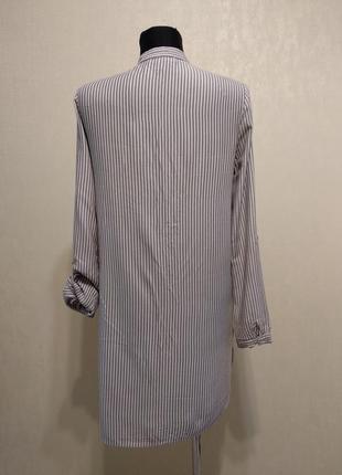 Сукня-сорочка з віскози (натуральна тканина)8 фото