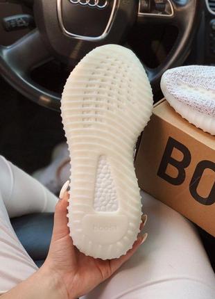 Adidas yeezy boost 350 v2 full white5 фото