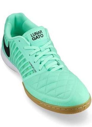 Бутсы футбольные для игры в зале муж. nike lunargato ii (арт. 580456-300)3 фото