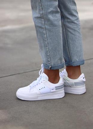 Кросівки nike air force triple white кроссовки